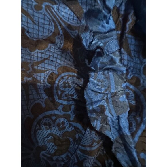 Plenty by Tracy Reese Silk Dress – Size 8 – Royal Blue & Black - Picture 11 of 12